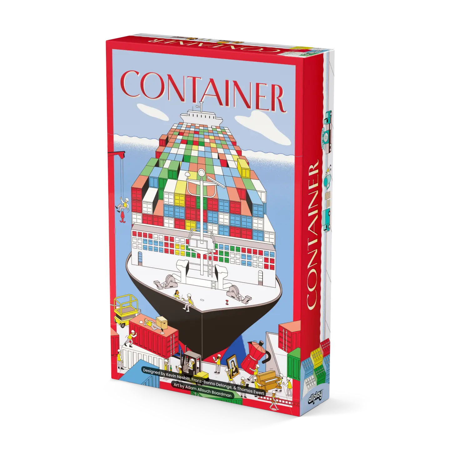 Container Board Game Box