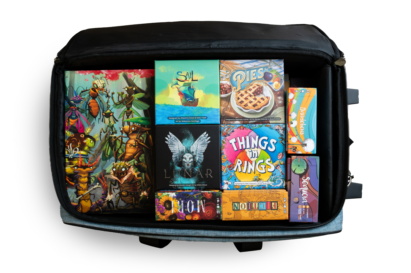 Retire the grocery bags and moving boxes.