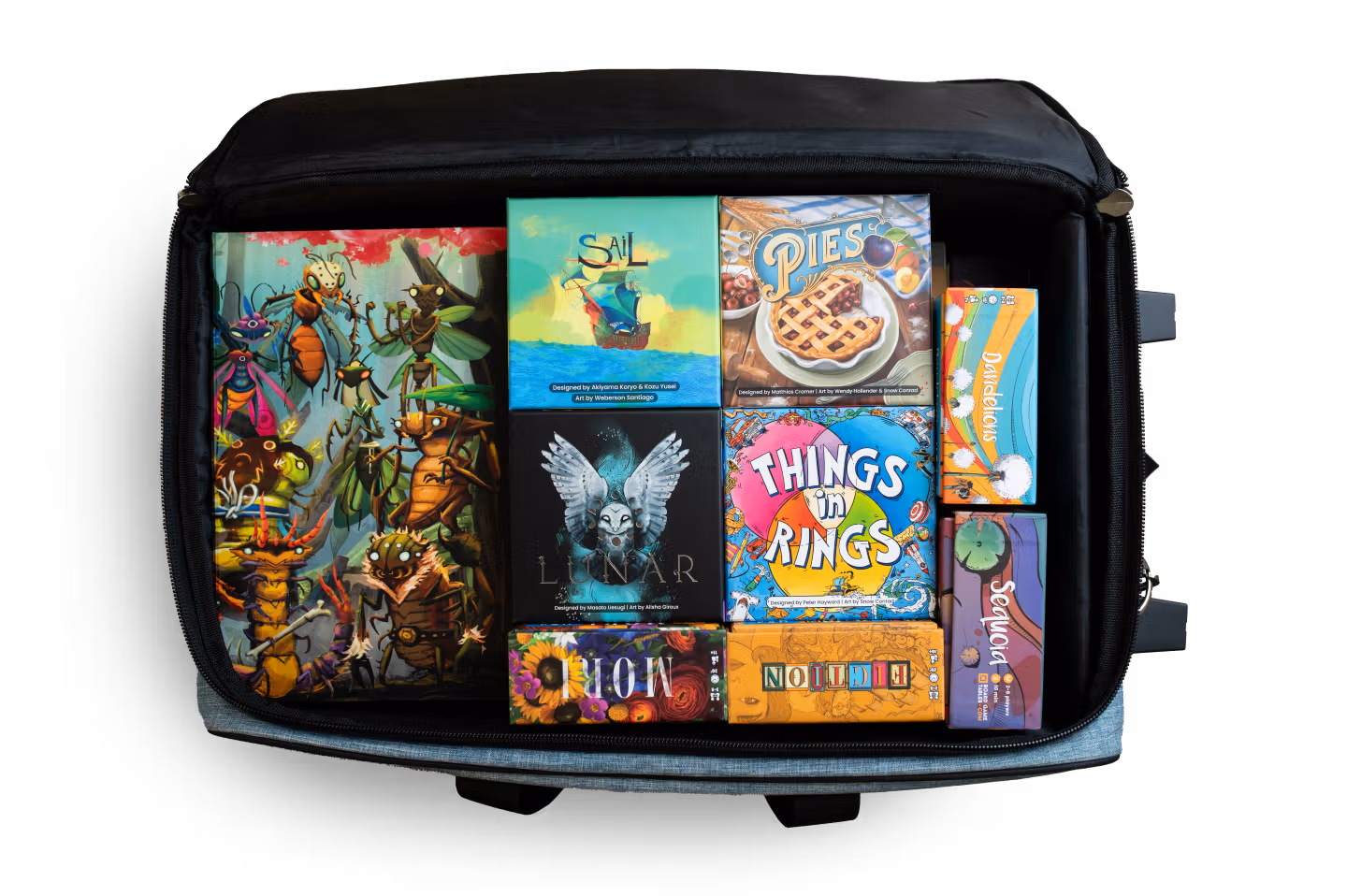 Retire the grocery bags and moving boxes.