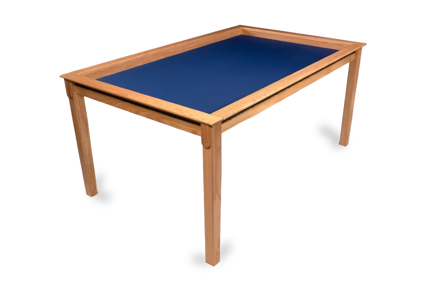 Solid wood, USA-made game tables.