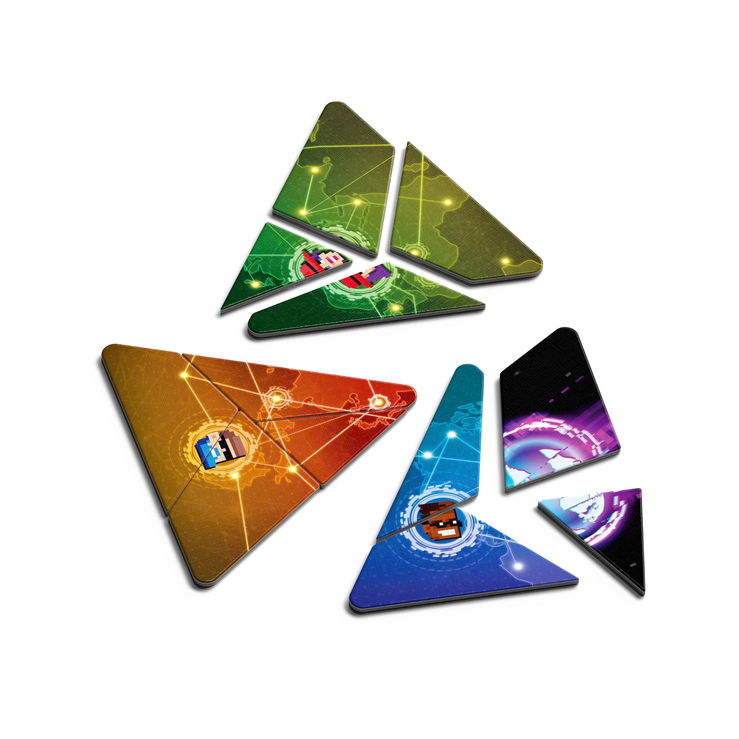 Allplay Triangulation Punchboard Triangles