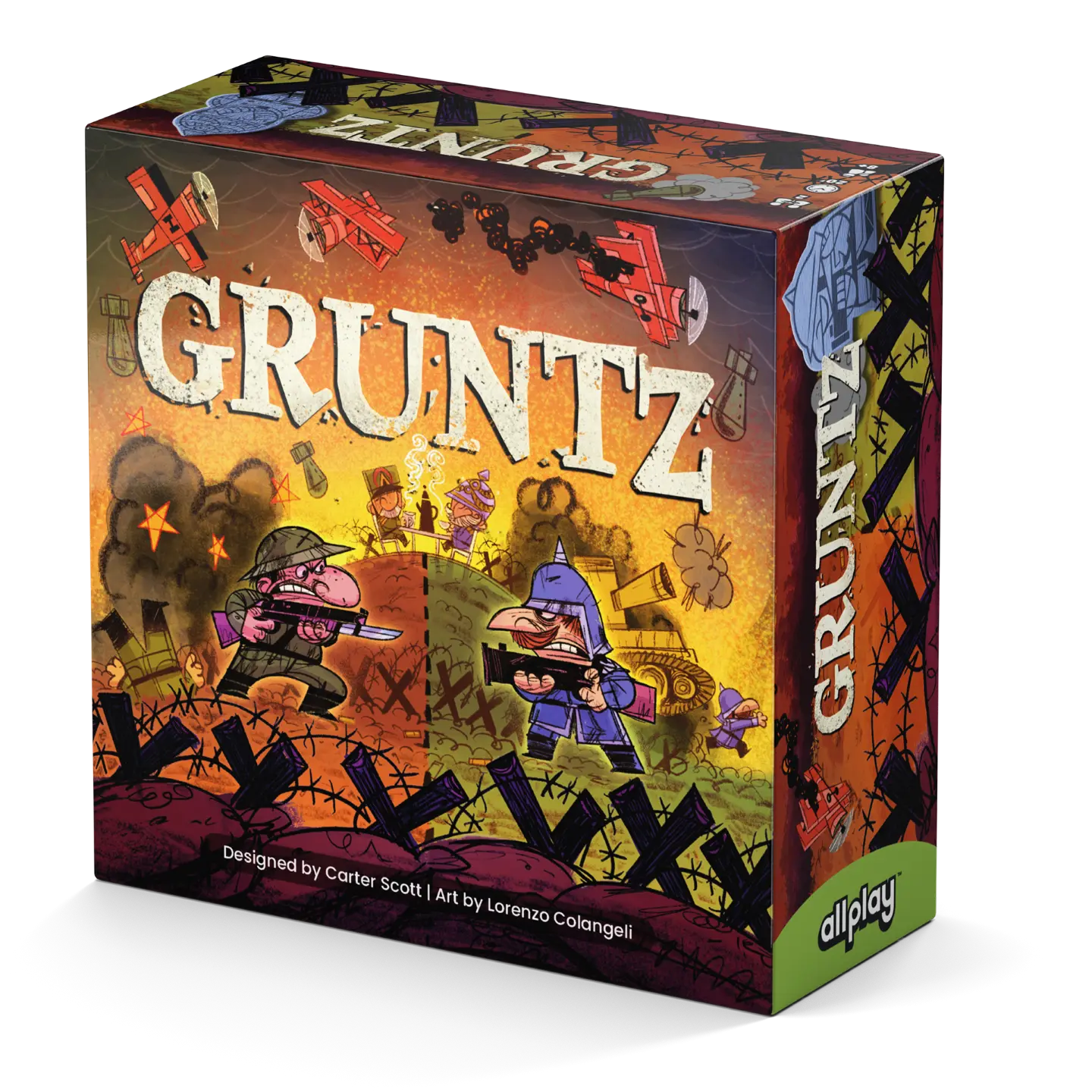 GRUNTZ Board Game Box