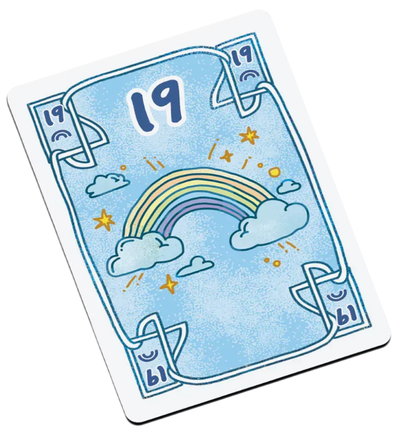 Blue 19 card from Fairy